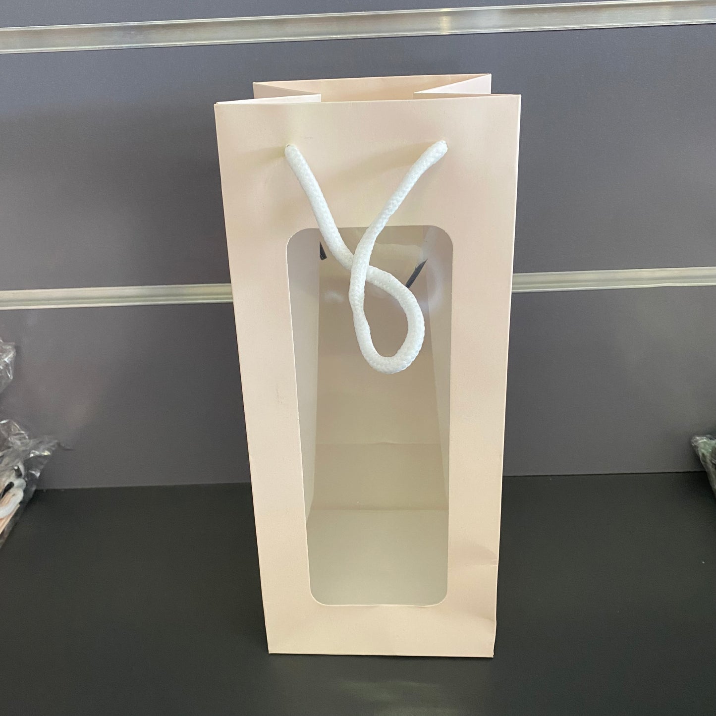 Df. QESE LETRE 28x12x11cm TRANSPARENTE