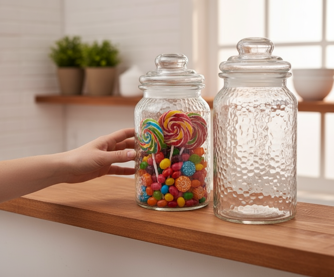 EK. KAVANOZ QELSI 950ML VAKUM 24# 65633-44