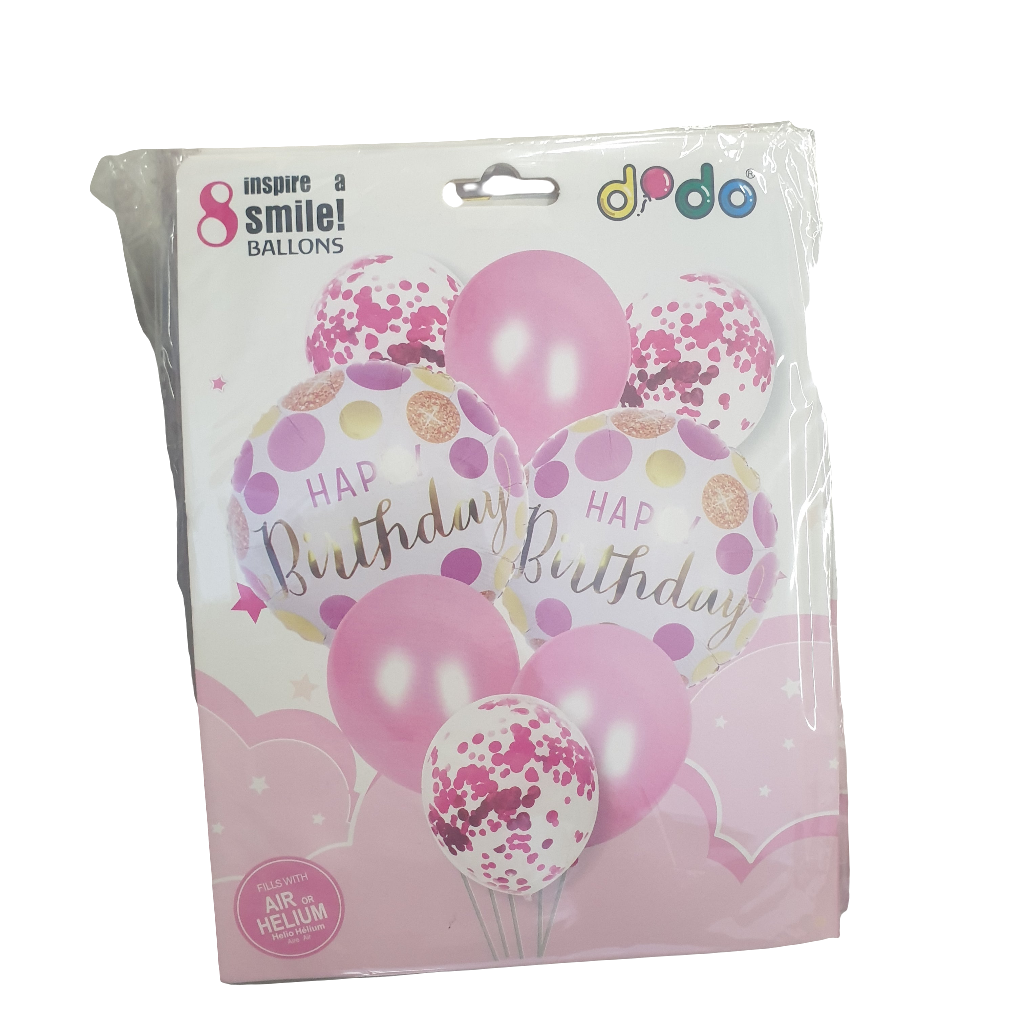 DF. BALONA FOLI BABYSHARK 8/1 PINK-
BLU C11631 600# 1630-31