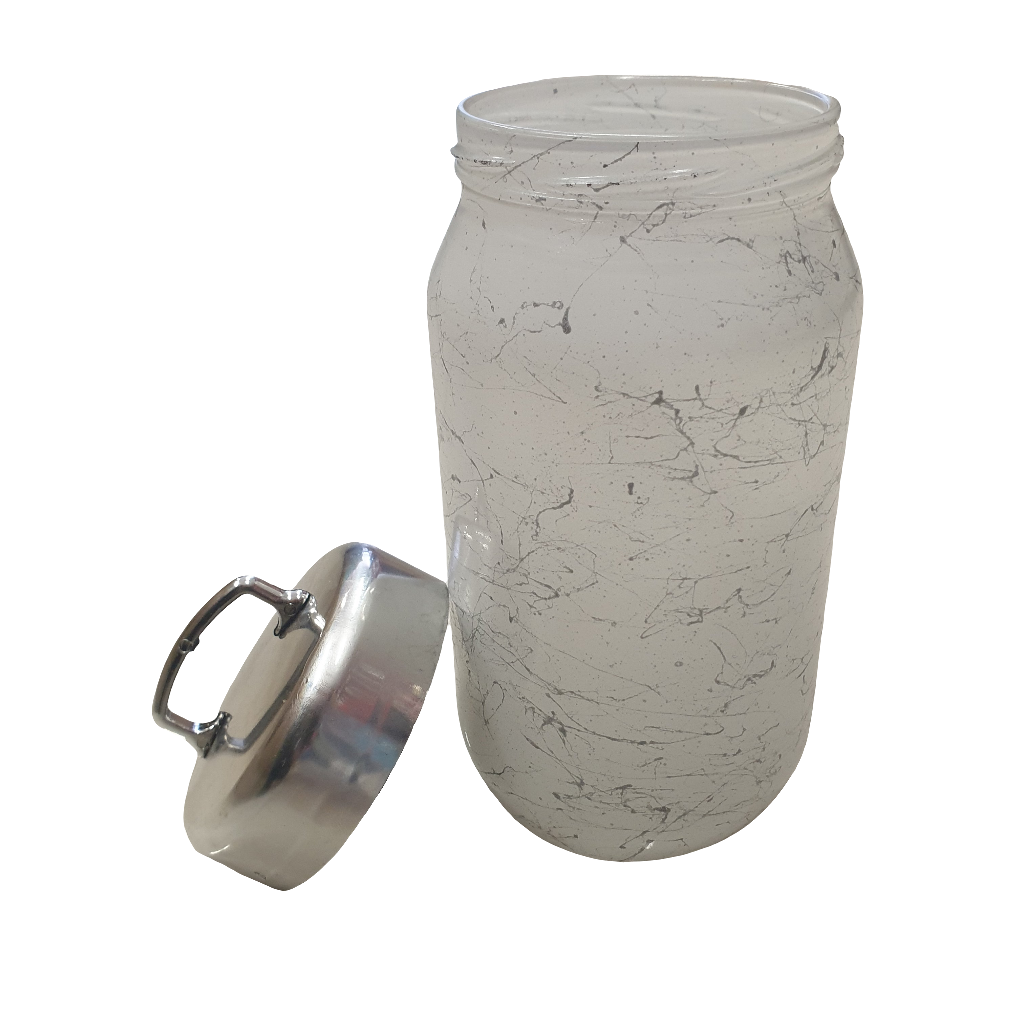 Ek. ENE QELQI ZBUKURUES ME KAPAK 1L. FOX GLASS