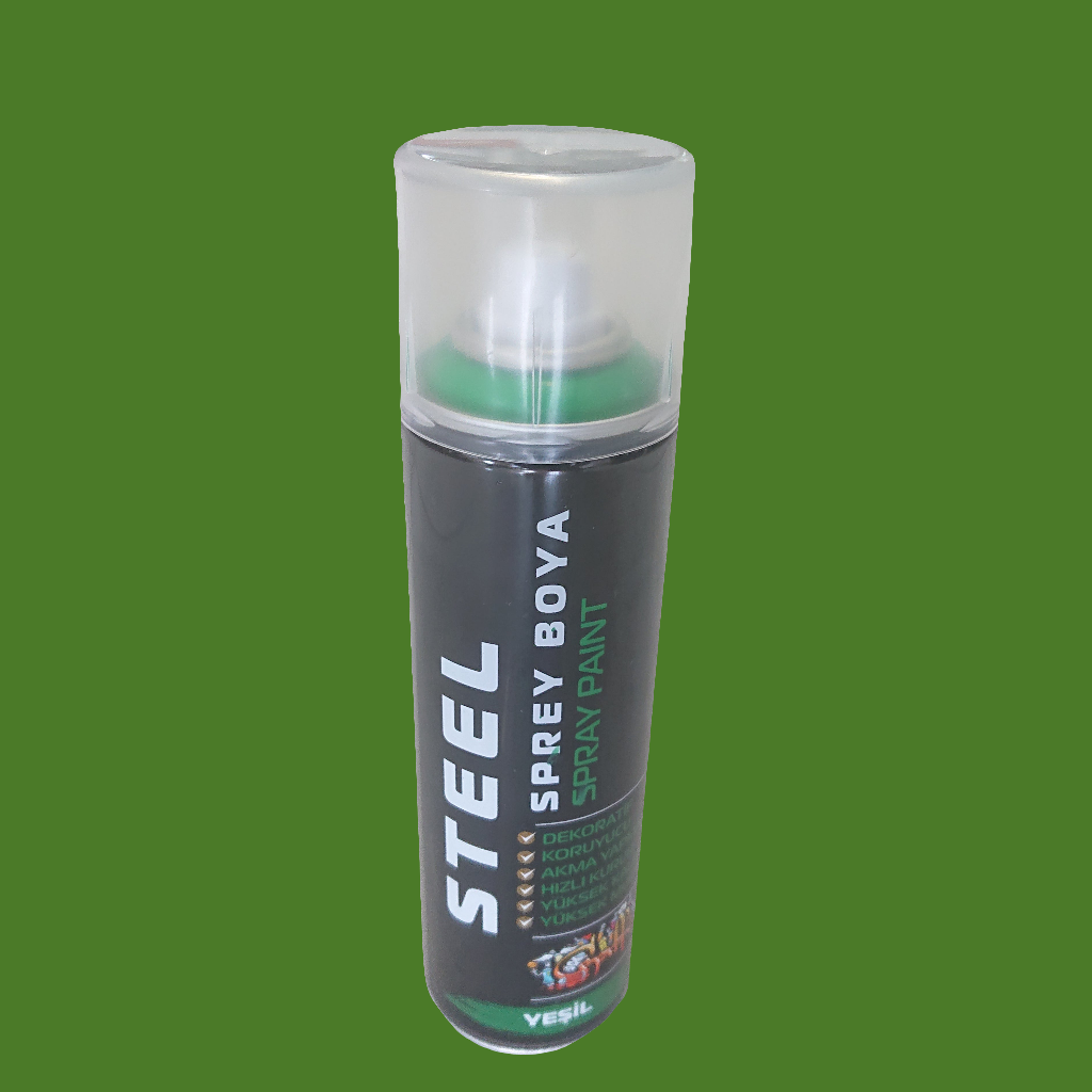 Mp. SPARAI NGJYRE E GJELBERT 200ml. STEEL SPRET BOYA