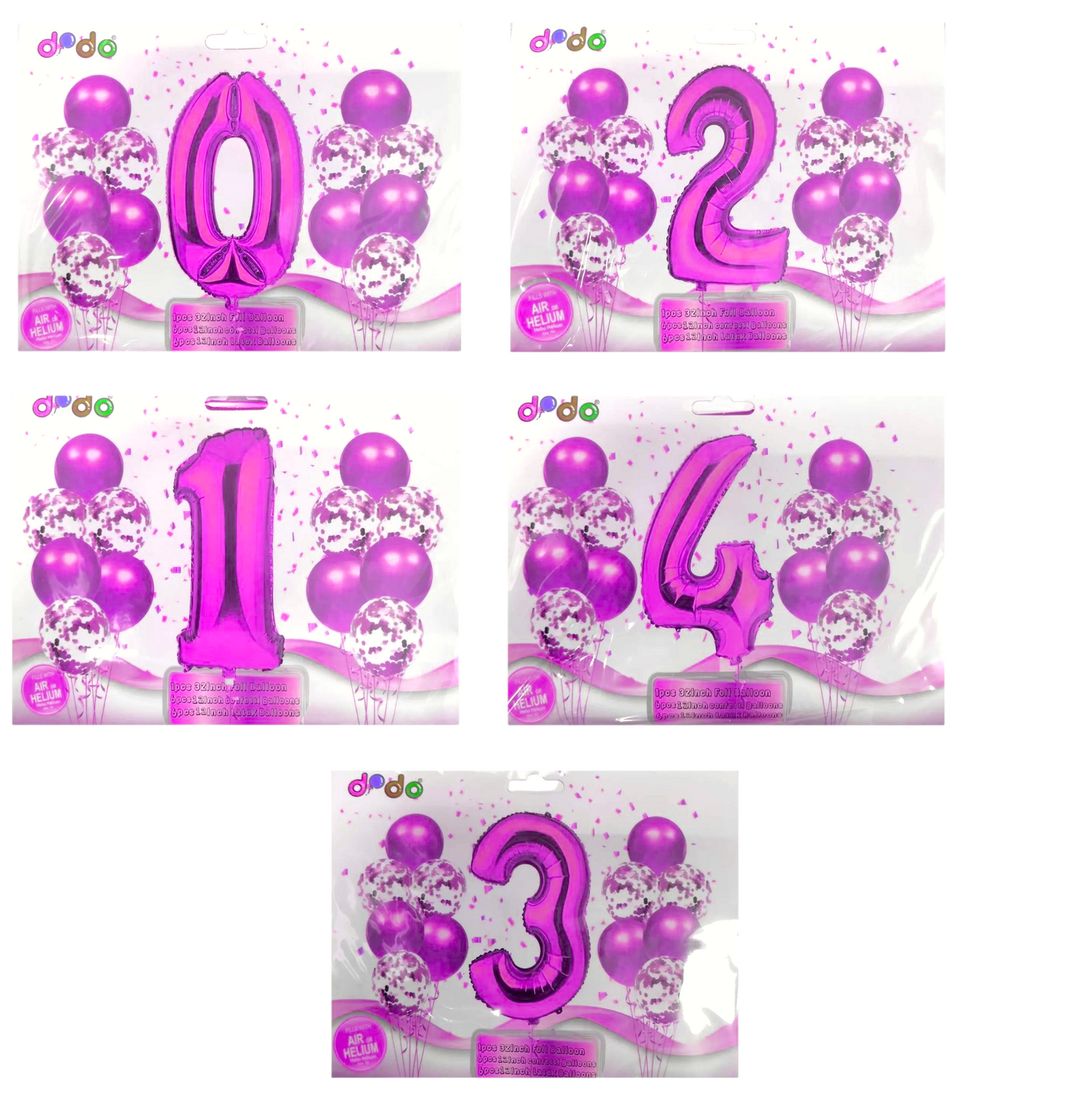 DF. BALONA FOLI NUMER 12/1 0-9 PINK C11631 600# 1630-28