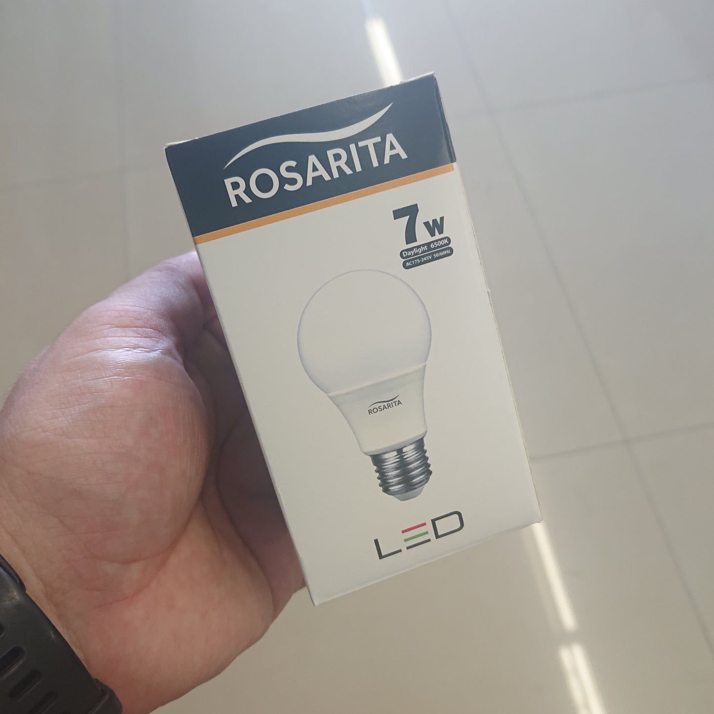 Mp. DRITA LED 7W. ROSARITA led bulb.