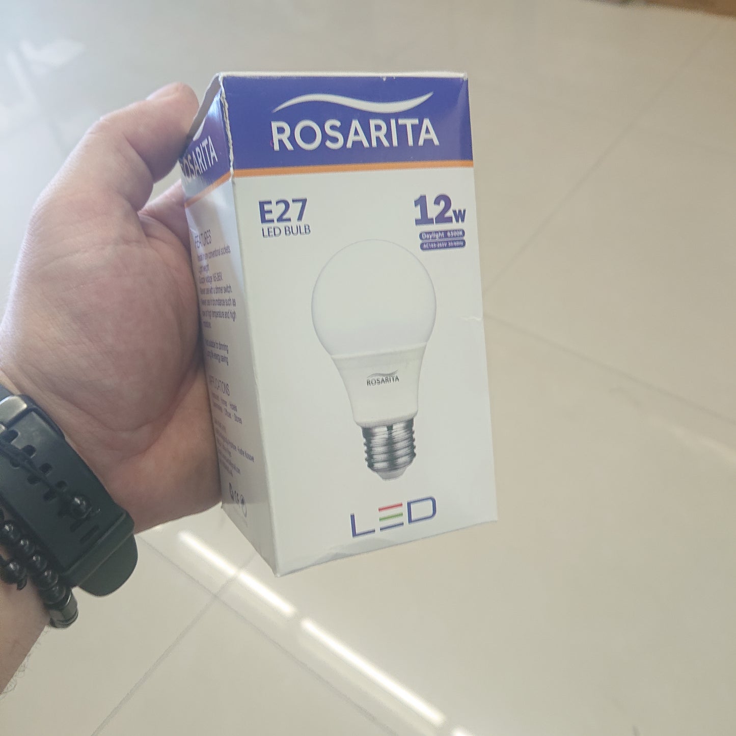 Mp. DRITA LED 12W. ROSARITA led bulb.