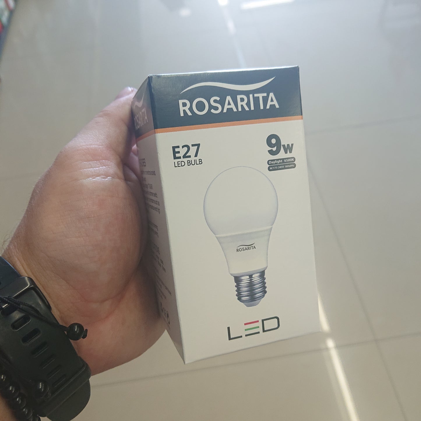 Mp. DRITA LED 9W. ROSARITA led bulb.