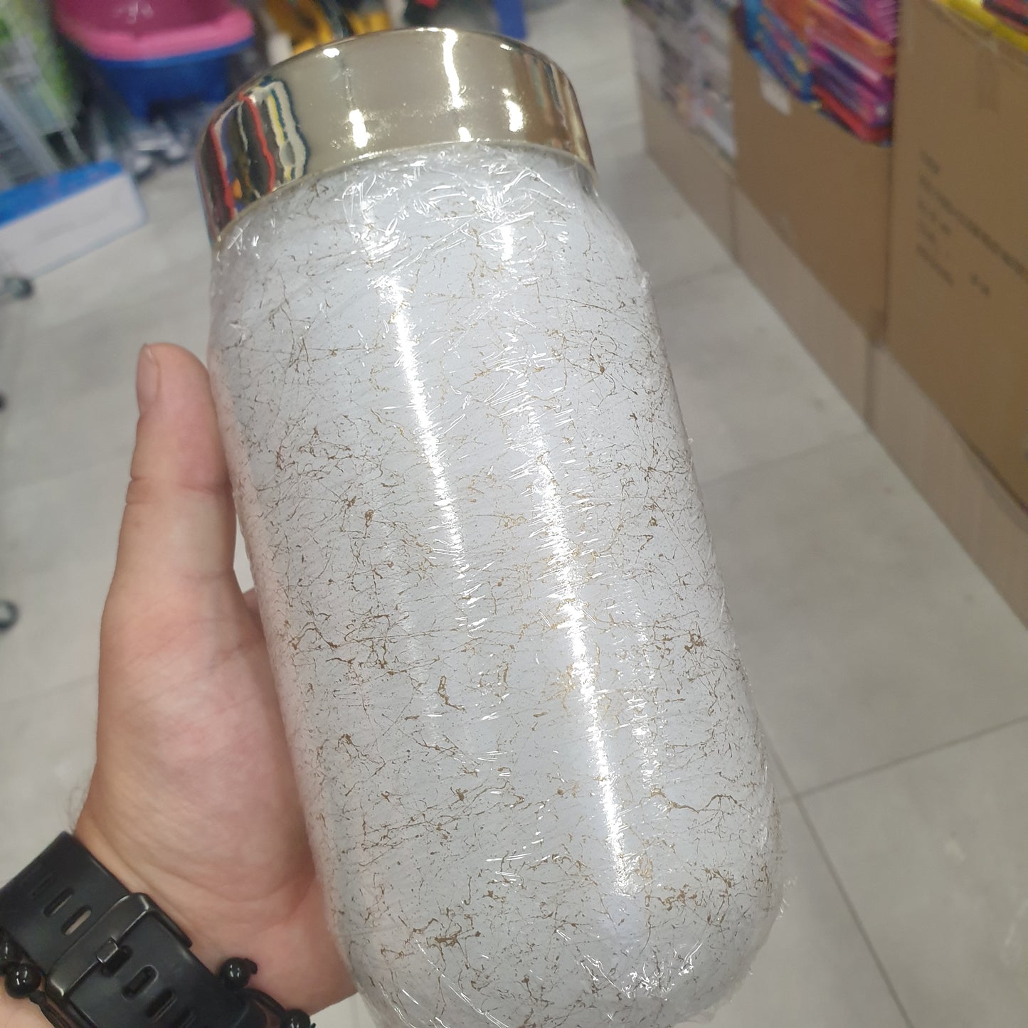 Ek. ENE QELQI ZBUKURUES ME KAPAK 1L. FOX GLASS