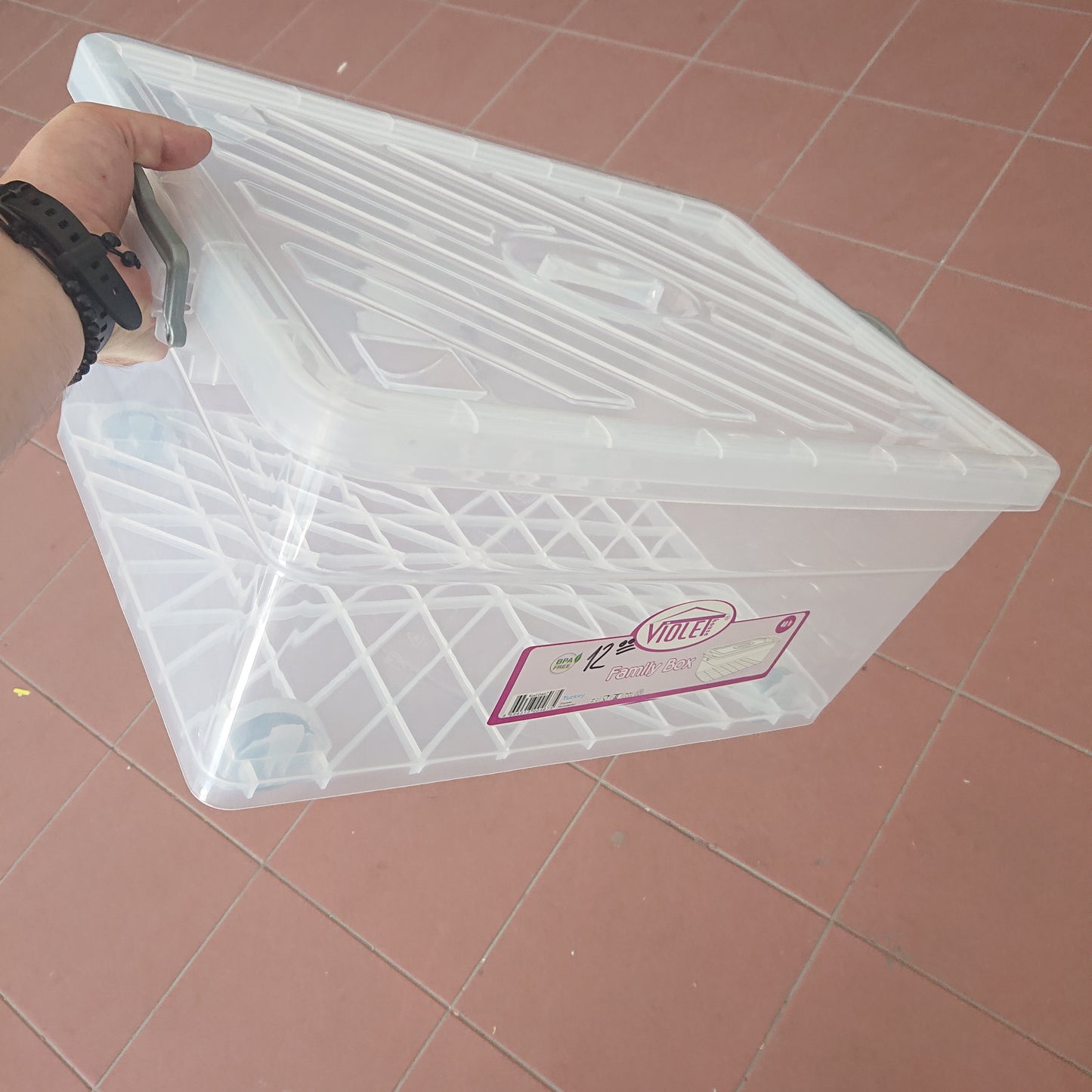 Epl. Kuti Rujtse Violet 40L ME RROTA. 0467