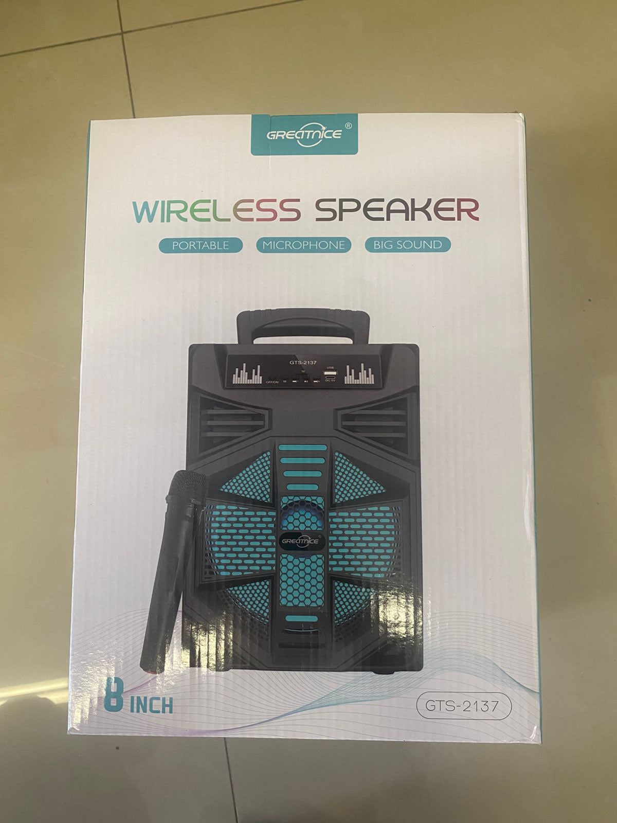 AT. Speaker me mikrofon 8 inch