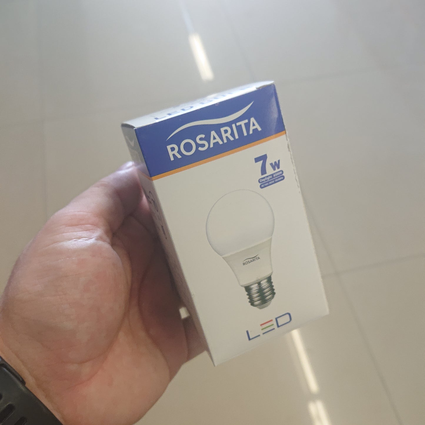 Mp. DRITA LED 7W. ROSARITA led bulb.