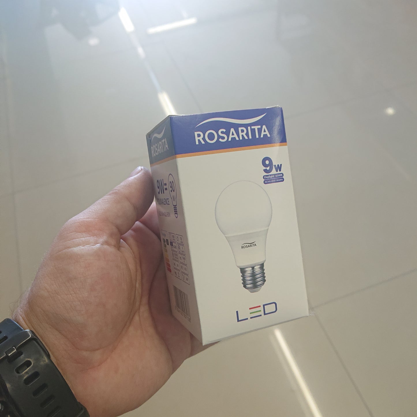 Mp. DRITA LED 9W. ROSARITA led bulb.