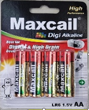 A. BATERI MAXCAIL  4PCS AAA ALKALINE (360) 18435-14