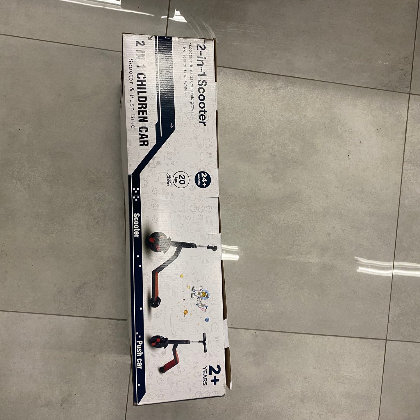 Trotinet 2in1 Scooter