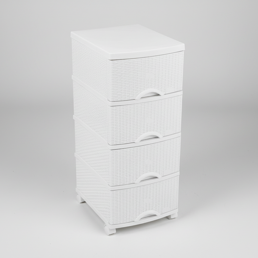 MSHT. COMODINA ORIGINAL 4 FJOKA WHITE KOM09