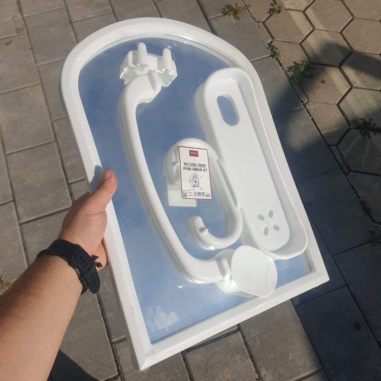 Msht. Pasqyr muri me paisje VOĆE 48cmX36cm VC-754