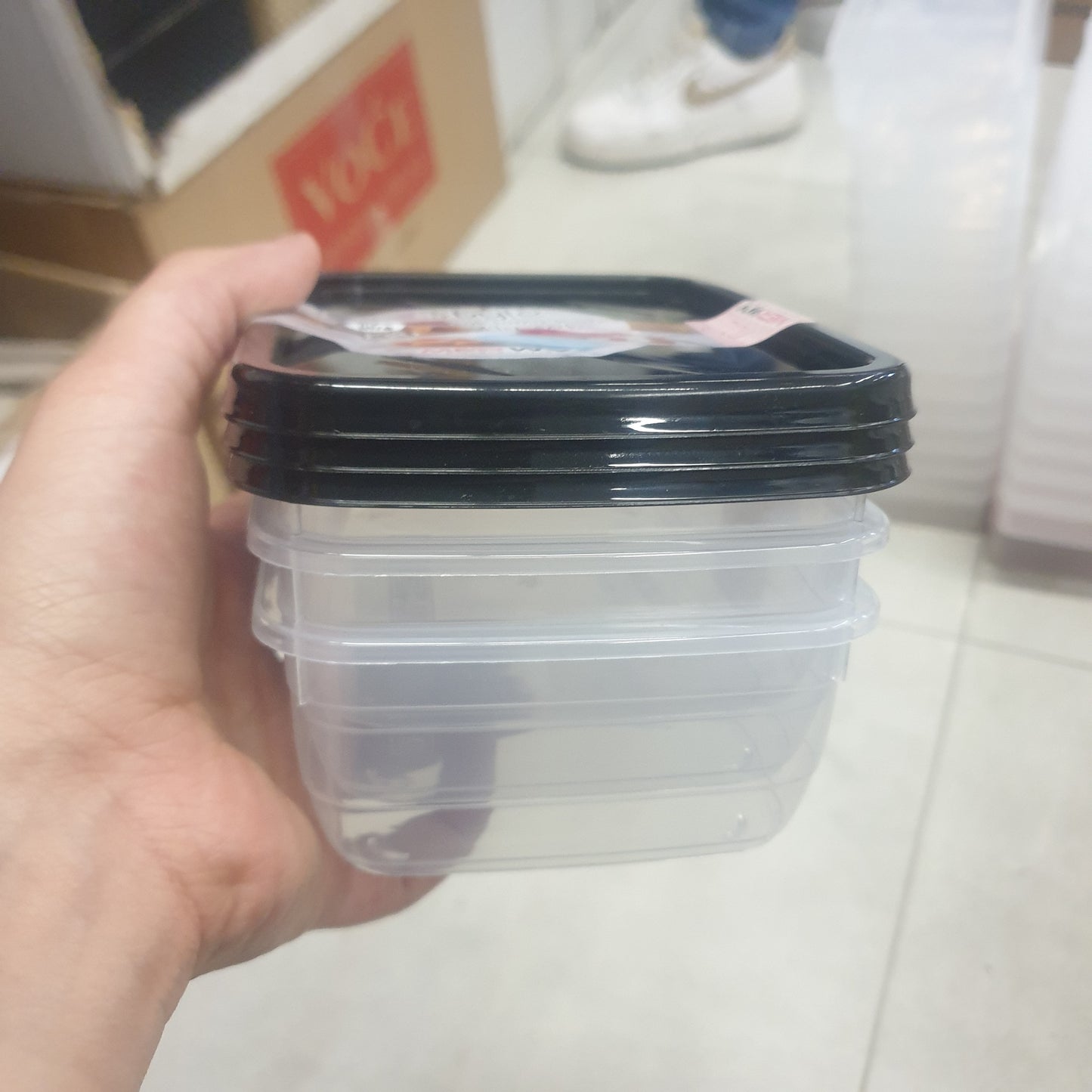 EPL. Kuti plastike 3/1 0.6L