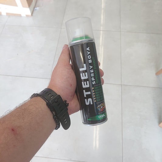 Mp. SPARAI NGJYRE E GJELBERT 200ml. STEEL SPRET BOYA