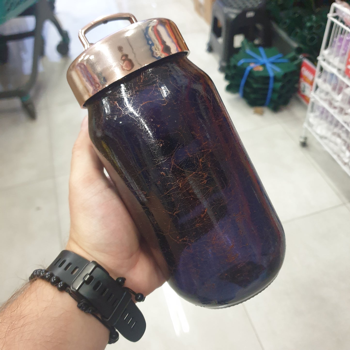 Ek. ENE QELQI ZBUKURUES ME KAPAK 1L. FOX GLASS