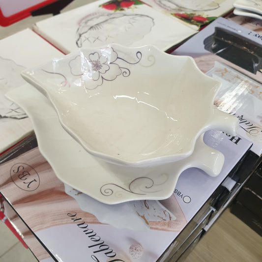 EP. Pjate porcelani ne forme gjethe 2/1