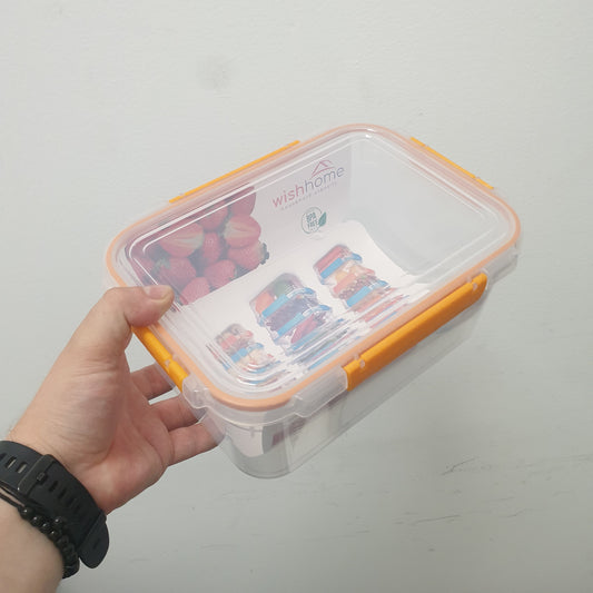 Epl.kuti me kapak 3000ml 25x17x10cm wishhome code:WH-316