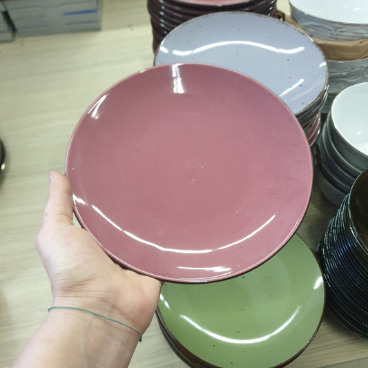 EP. Pjate porcelani me ngjyra