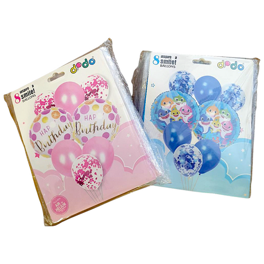 DF. BALONA FOLI BABYSHARK 8/1 PINK-
BLU C11631 600# 1630-31