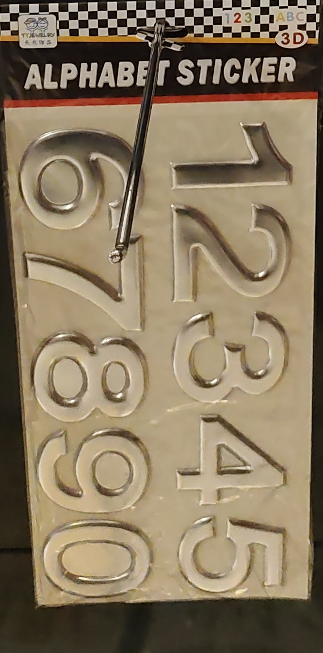 ASH STIKER NUME SHKRONJE (600) 22276-13