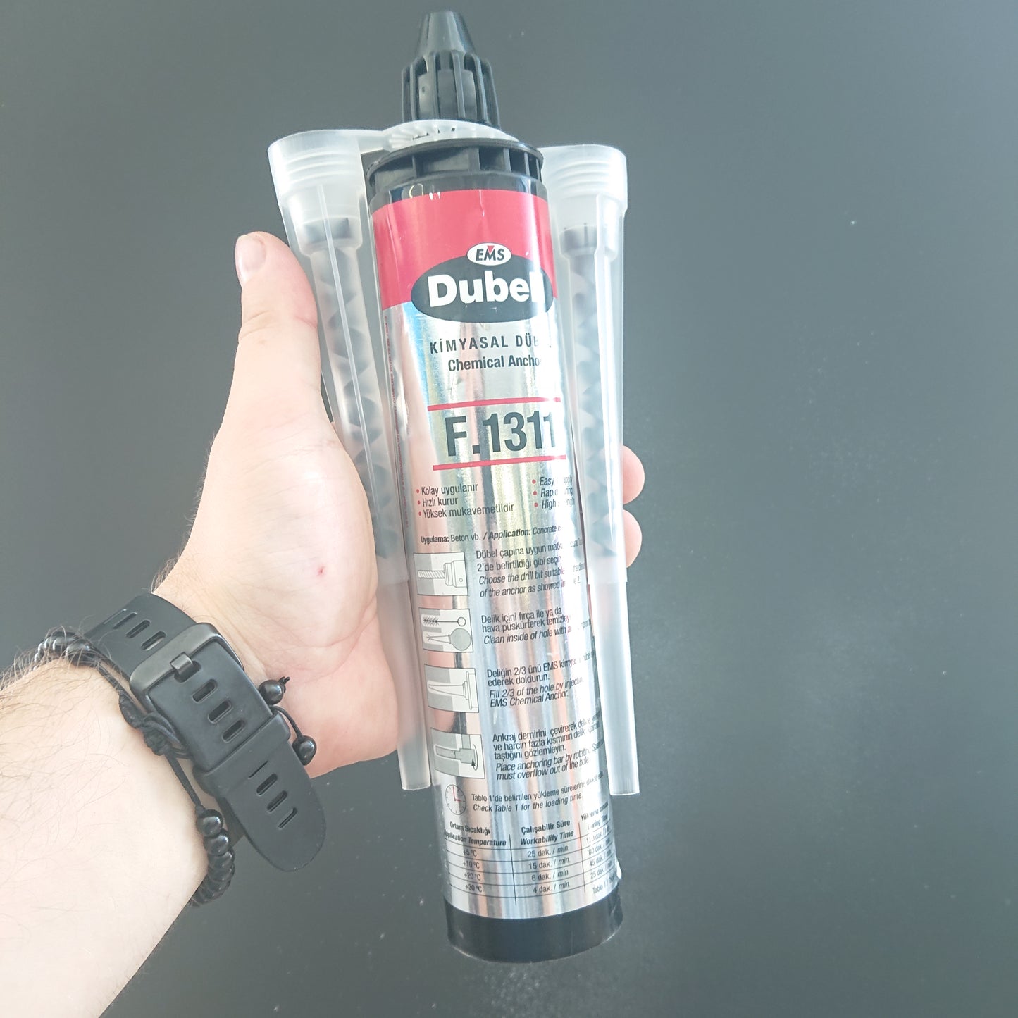 Mp. SILIKON PER MUR / BETON 300ml. Dubell F. 1311