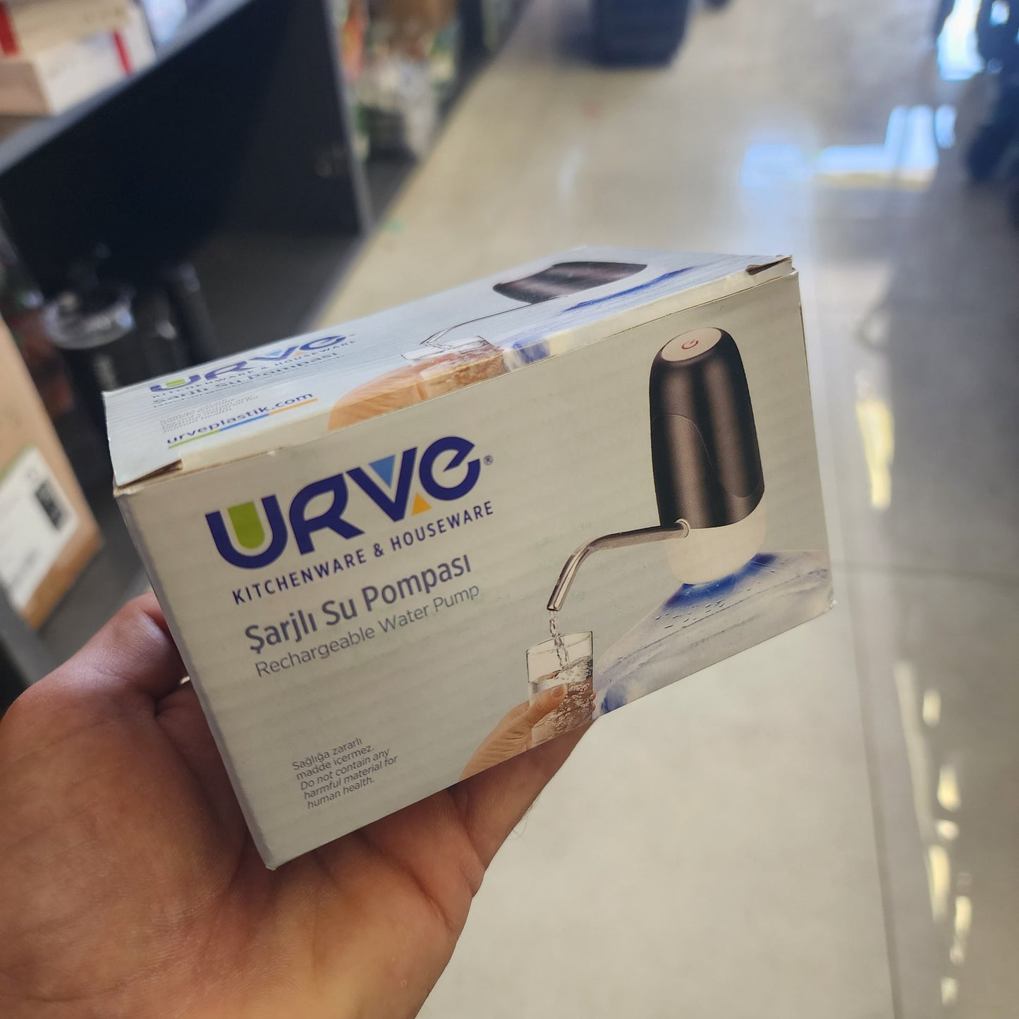 Mp. Pomp bidoni turk urve usb