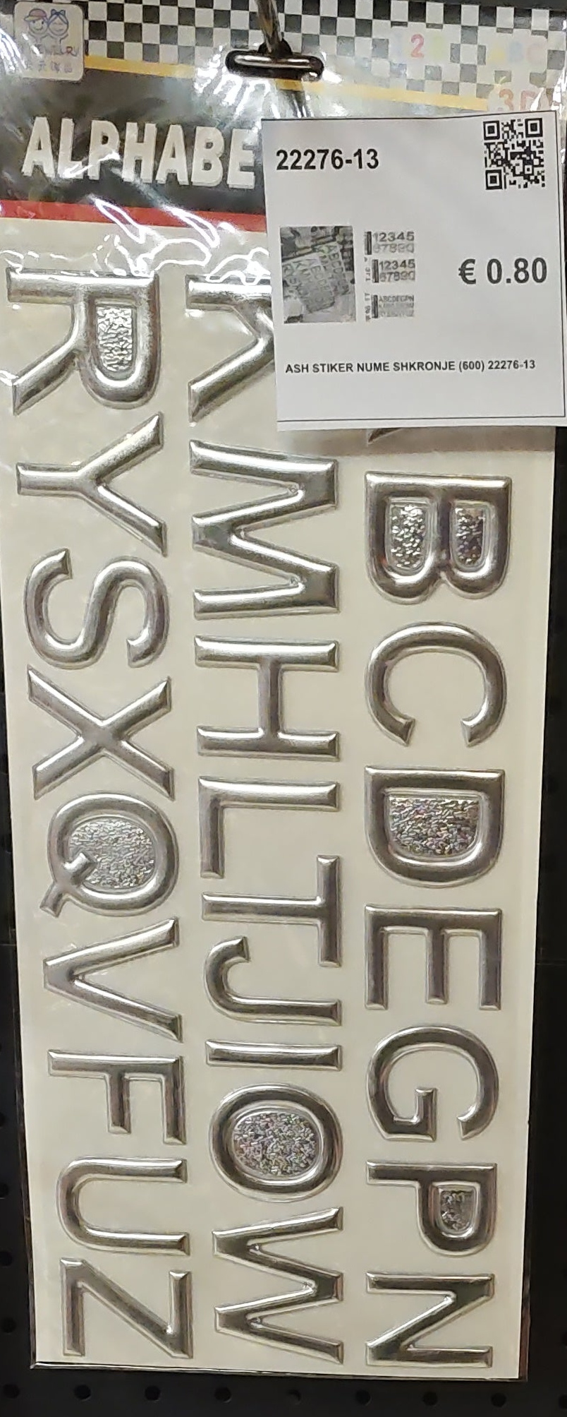 ASH STIKER NUME SHKRONJE (600) 22276-13