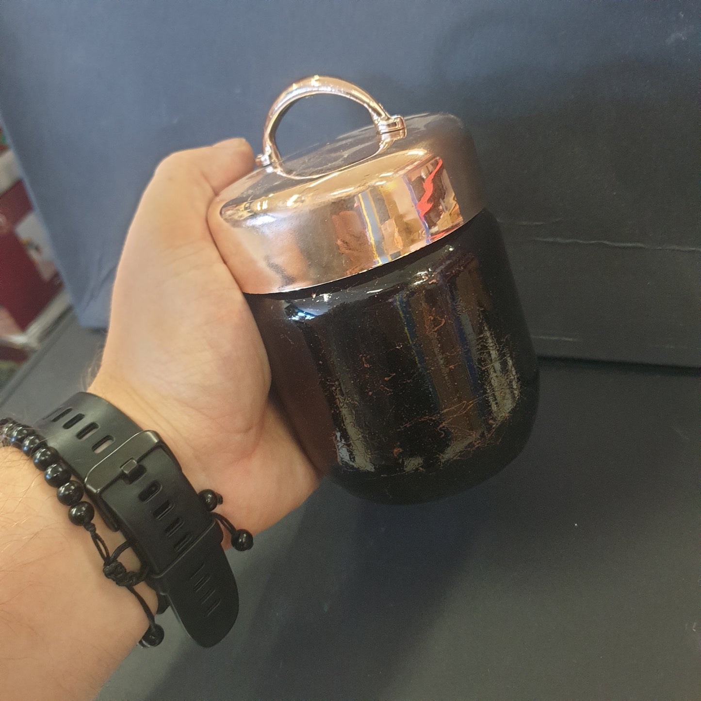 Ek. ENE QELQI ZBUKURUES ME KAPAK 425ml. FOX GLASS