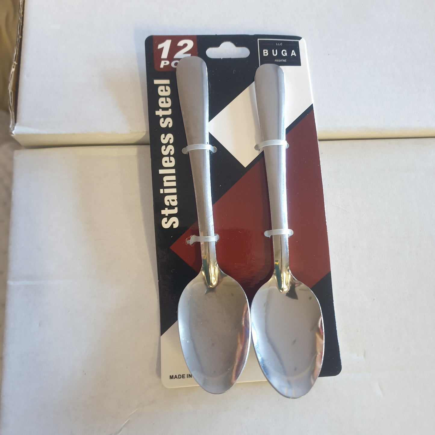 Em. Lugë sheqeri 12/1 BUGA Stainless Steel. L-2663